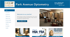 Desktop Screenshot of parkavenueoptometry.com